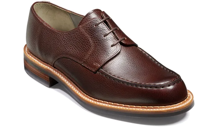 Wilson 8211 Dark Brown Grain Mens Barker Shoes Derbys
