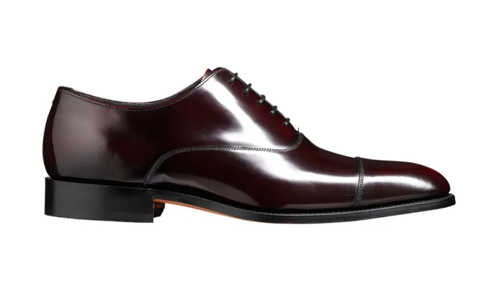 Winsford 8211 Burgundy HiShine Mens Barker Shoes Oxfords