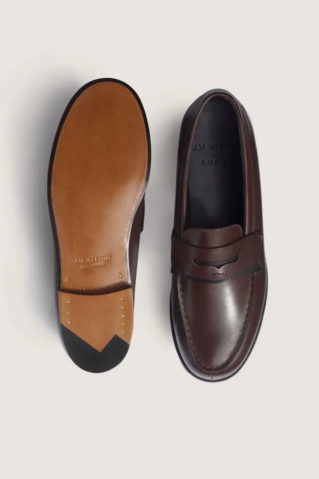 Women 180 LOAFERS JM WESTON and Larch Black Soeur Shoes