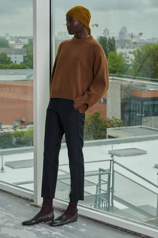 Women ADELE TROUSERS Black Soeur Trousers