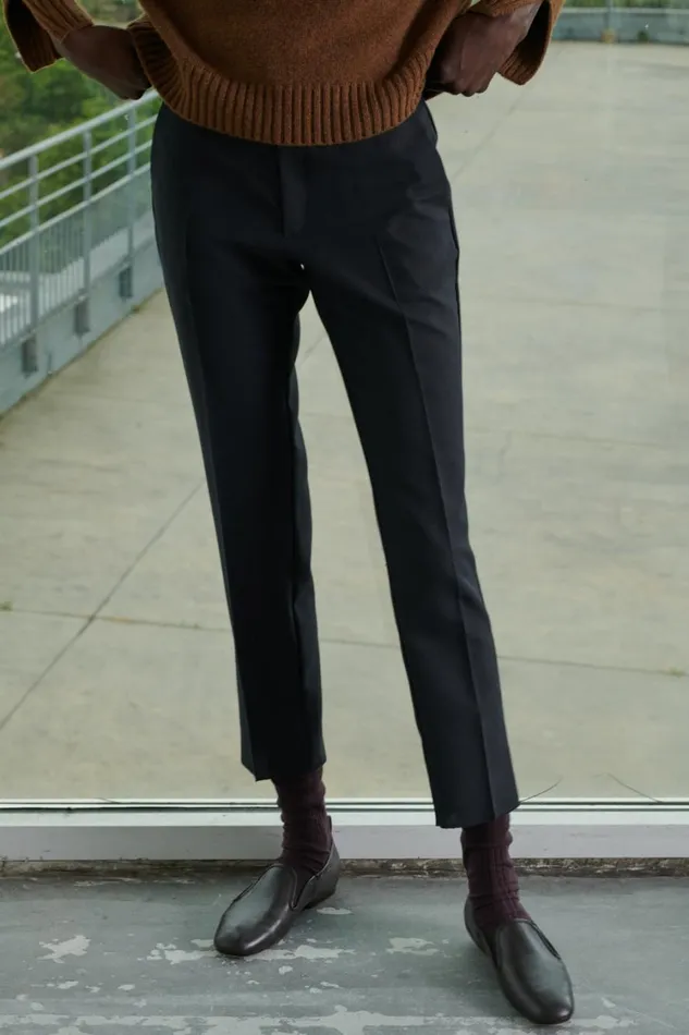 Women ADELE TROUSERS Black Soeur Trousers
