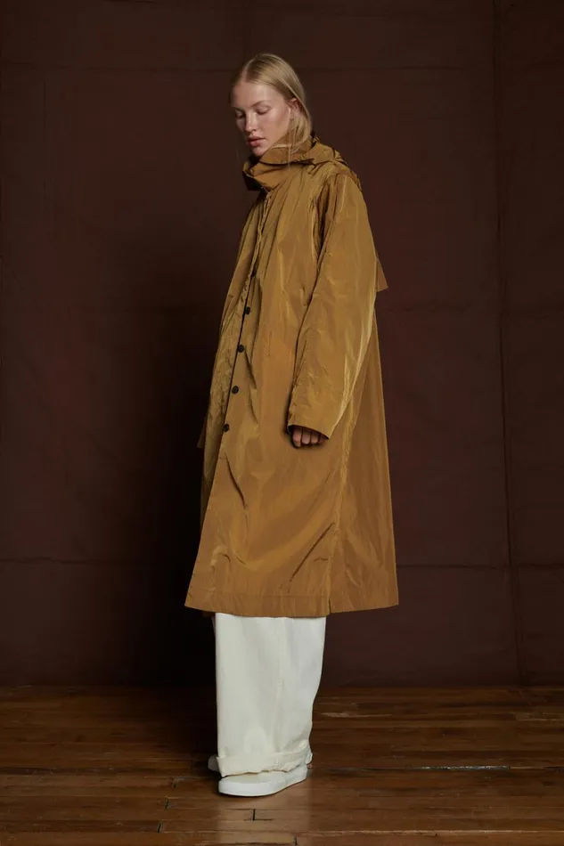Women ADRIENNE PARKA Camel Soeur Jackets and Coats