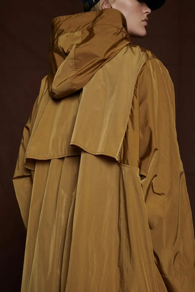 Women ADRIENNE PARKA Camel Soeur Jackets and Coats