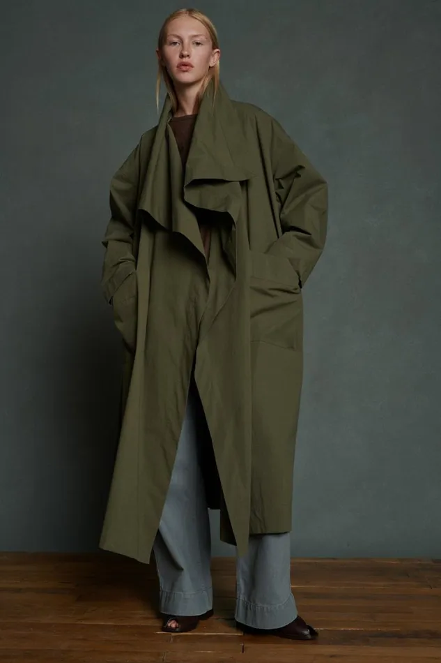 Women ALBATROS COAT Verdigris Soeur Jackets and Coats