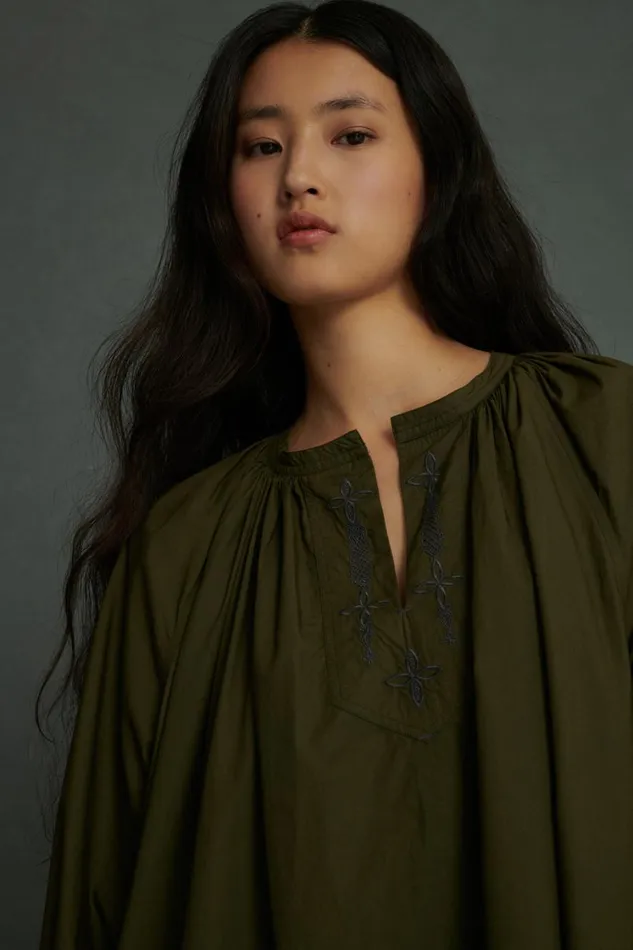 Women ALIETTE DRESS Khaki Soeur Dresses