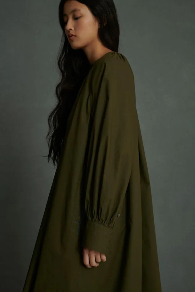 Women ALIETTE DRESS Khaki Soeur Dresses