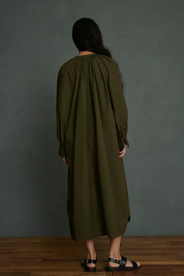 Women ALIETTE DRESS Khaki Soeur Dresses