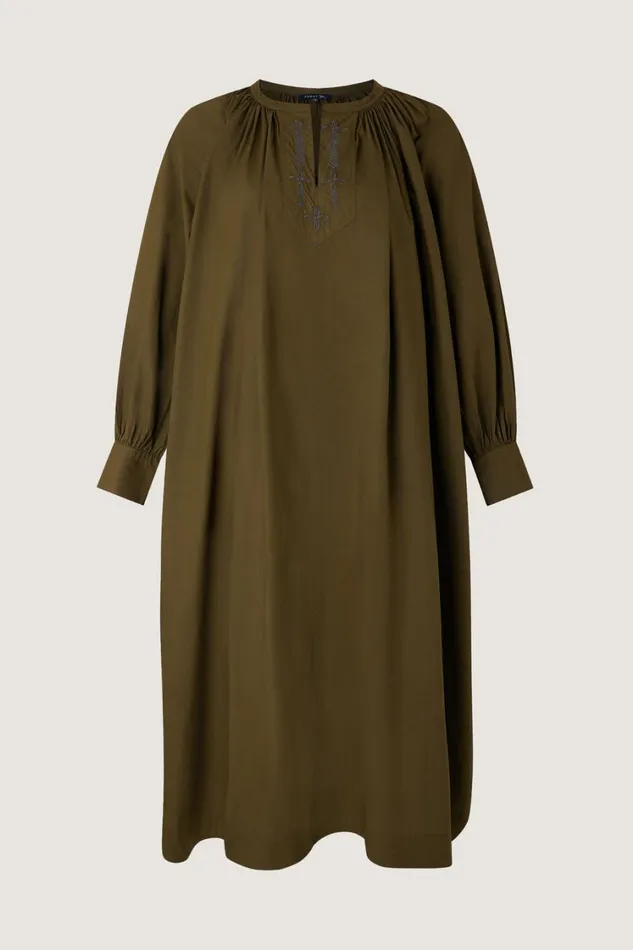 Women ALIETTE DRESS Khaki Soeur Dresses