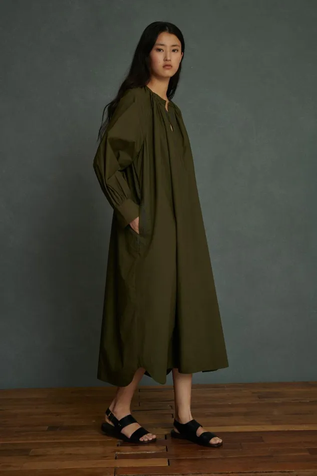 Women ALIETTE DRESS Khaki Soeur Dresses