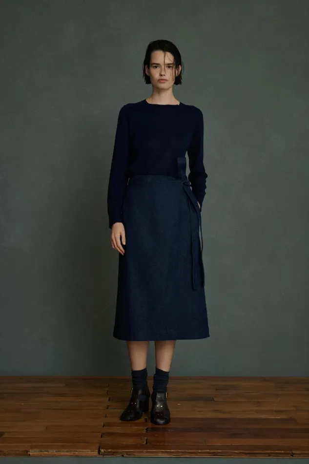 Women ALINE SKIRT Navy Soeur Skirts and Shorts