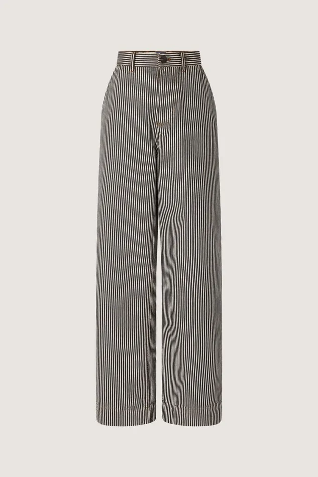 Women ALISSIO JEANS Blackwhite Soeur Trousers