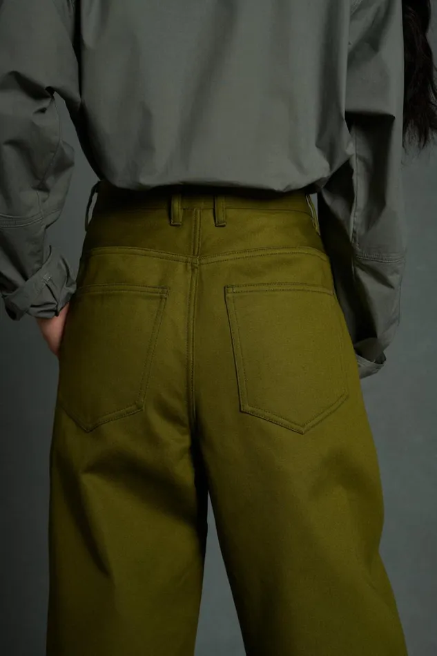 Women ALISSIO TROUSERS Khaki Soeur Trousers