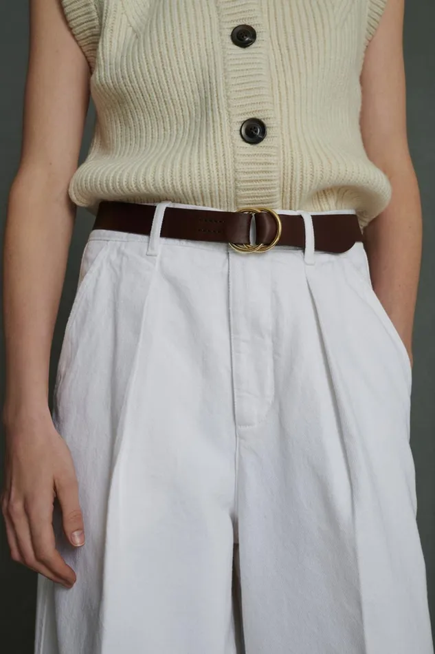 Women ALTO BELT Dark Brown Soeur Belts