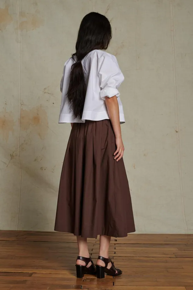 Women AMALIA SKIRT Chocolate Soeur Skirts and Shorts