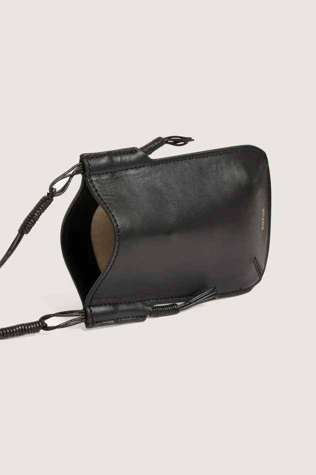 Women AMAURY PHONE HOLDER Black Soeur Small Leather Goods