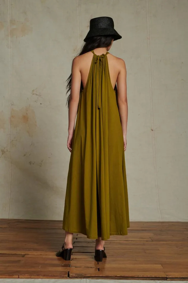 Women AMEL DRESS Khaki Soeur Dresses