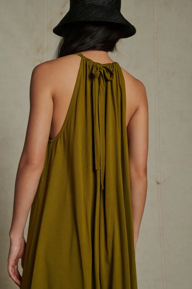Women AMEL DRESS Khaki Soeur Dresses