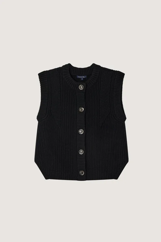 Women AMORE CARDIGAN Black Soeur Jumpers and Cardigans