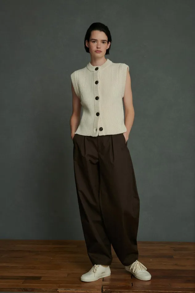 Women AMORE CARDIGAN Offwhite Soeur Jumpers and Cardigans
