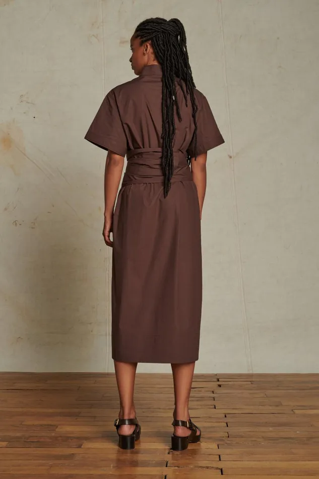 Women ANDORA DRESS Chocolate Soeur Dresses
