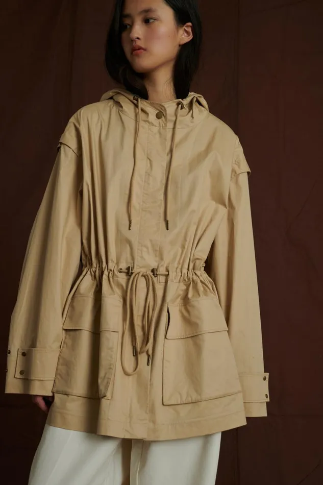 Women ANVERS COAT Beige Soeur Jackets and Coats