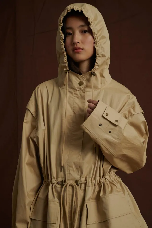 Women ANVERS COAT Beige Soeur Jackets and Coats