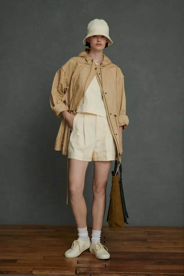 Women ANVERS COAT Beige Soeur Jackets and Coats