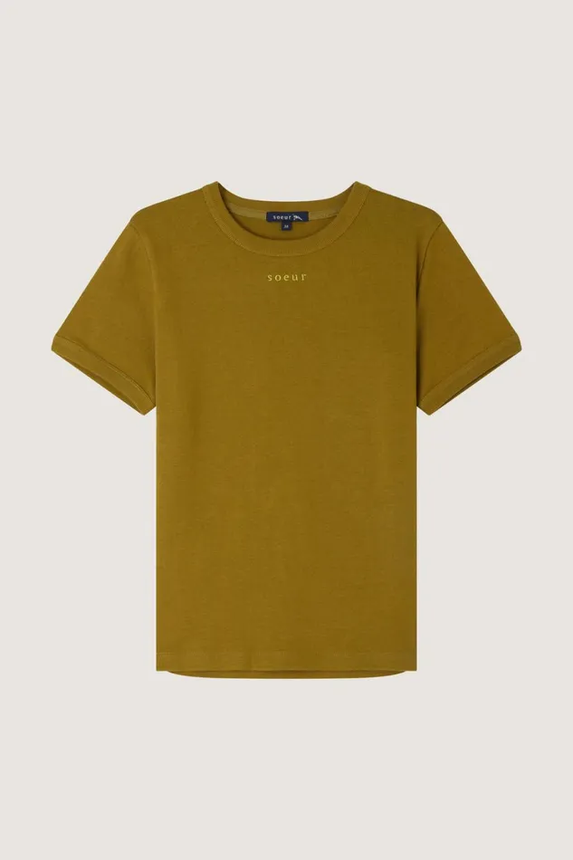 Women ARISTIDE TEESHIRT Khaki Soeur TShirts and Sweatshirts