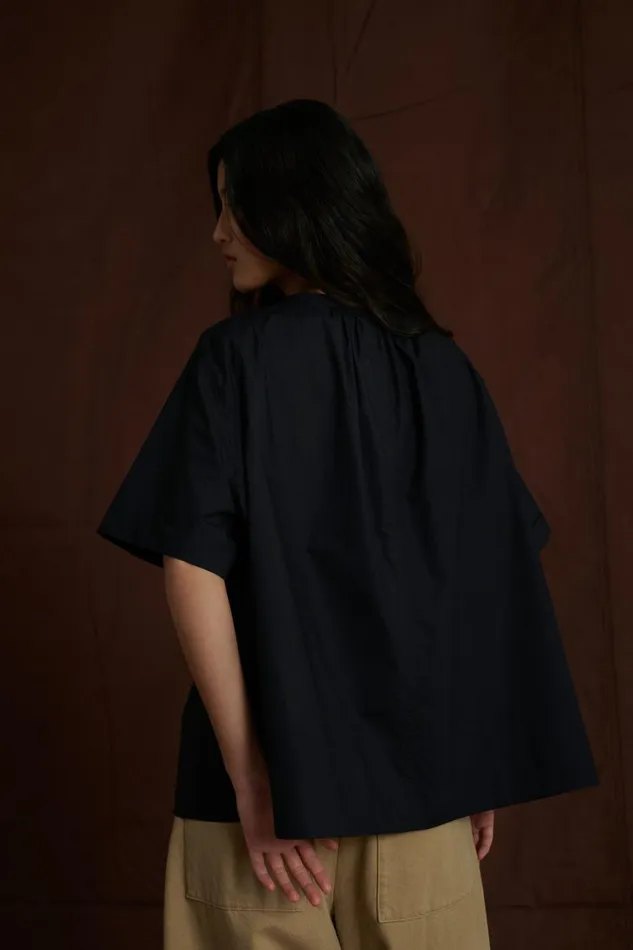 Women ARLETTE BLOUSE Black Soeur Shirts