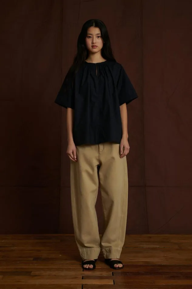 Women ARLETTE BLOUSE Black Soeur Shirts