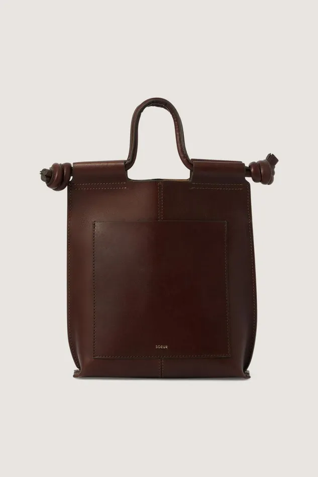 Women ASTI BAG Brown Soeur Bags
