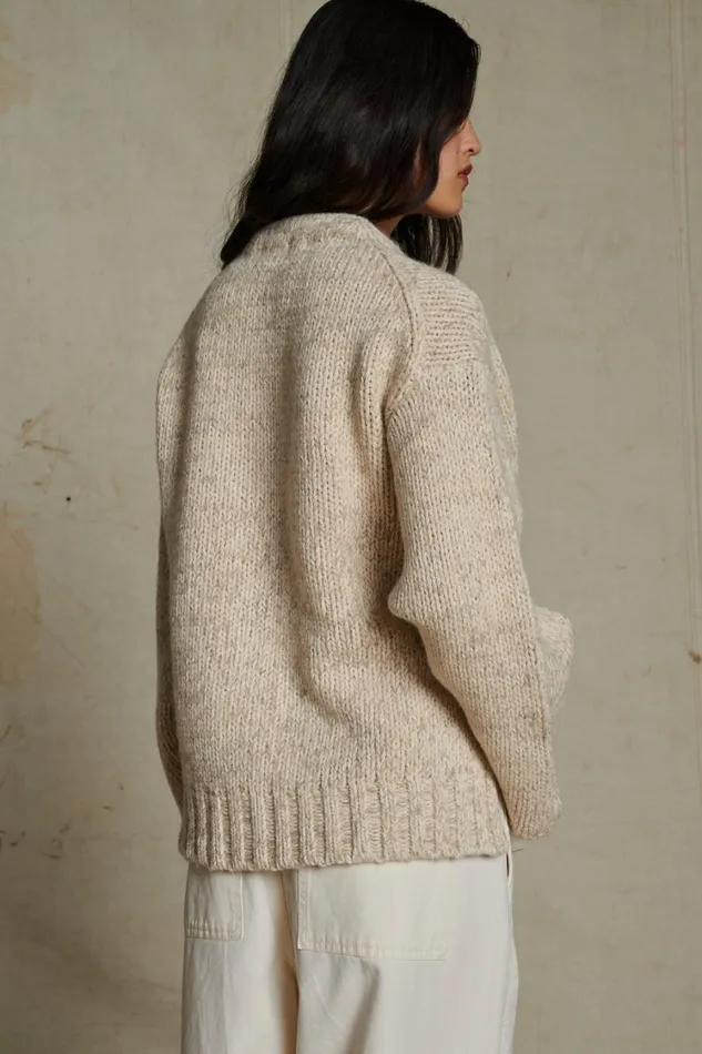 Women ASTRAL CARDIGAN Offwhite Soeur Jumpers and Cardigans