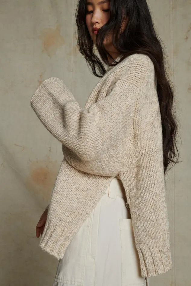 Women ASTRAL CARDIGAN Offwhite Soeur Jumpers and Cardigans