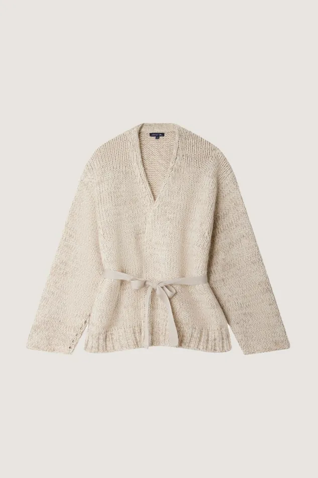 Women ASTRAL CARDIGAN Offwhite Soeur Jumpers and Cardigans