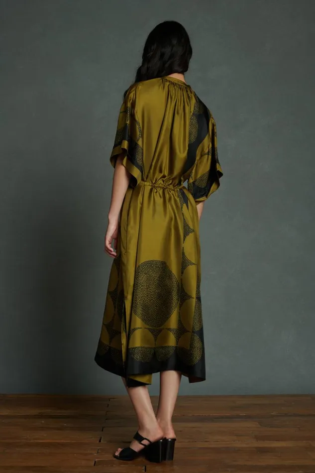 Women ATHENA DRESS Khakiblack Soeur Dresses