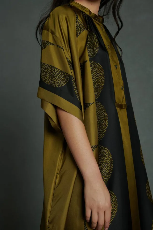 Women ATHENA DRESS Khakiblack Soeur Dresses