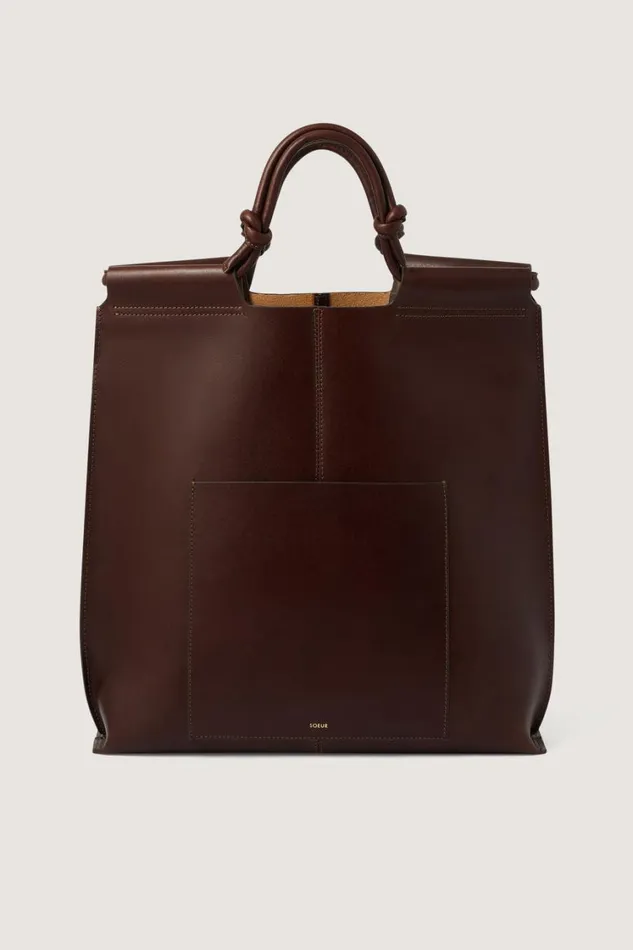 Women ATHENES BAG Brown Soeur Bags