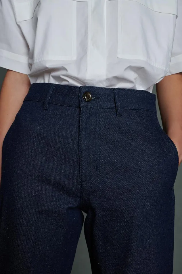 Women AUGUSTE JEANS Navy Soeur Trousers