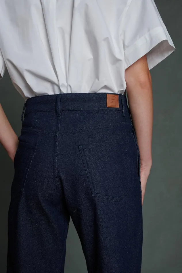 Women AUGUSTE JEANS Navy Soeur Trousers