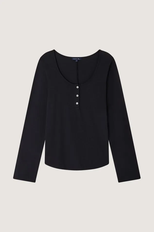 Women AURELIA TEESHIRT Black Soeur TShirts and Sweatshirts