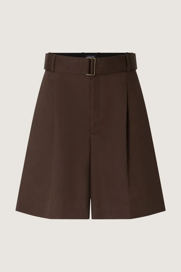 Women AURELIE SHORTS Dark Brown Soeur Skirts and Shorts