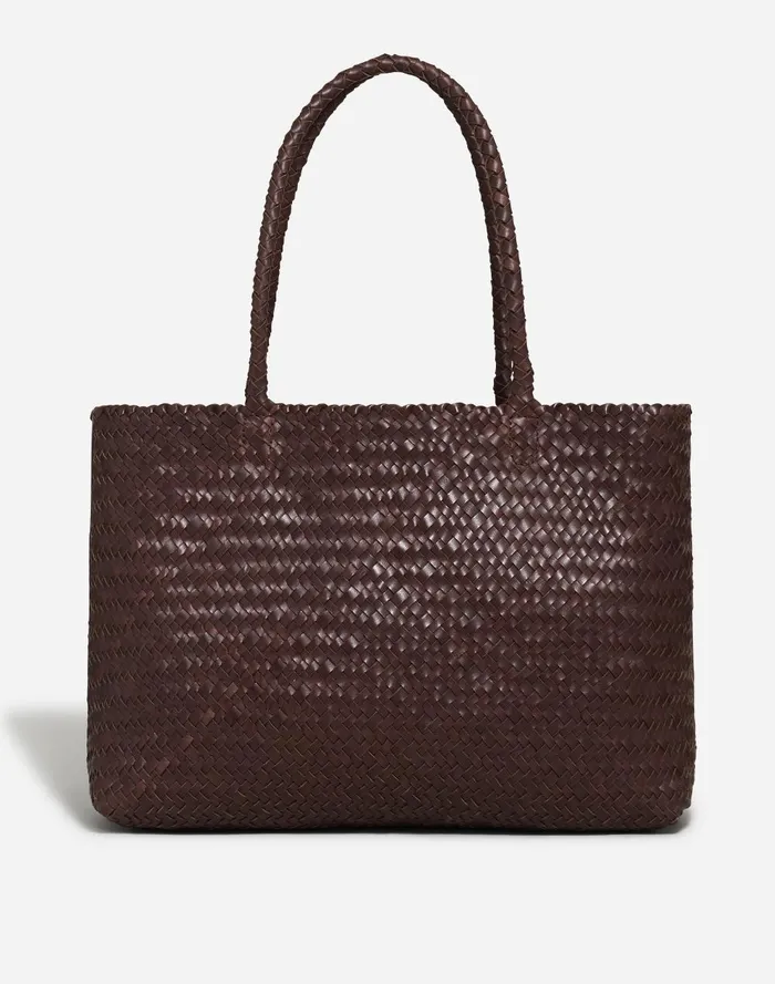 Women Bags Madewell Handwoven Leather Tote
