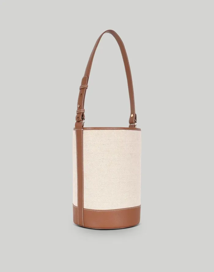 Women Bags Madewell HYER GOODS Canvas Convertible Bucket Bag