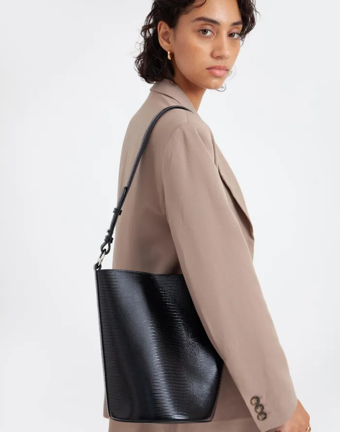 Women Bags Madewell Hyer Goods Luxe Convertible Bucket Bag