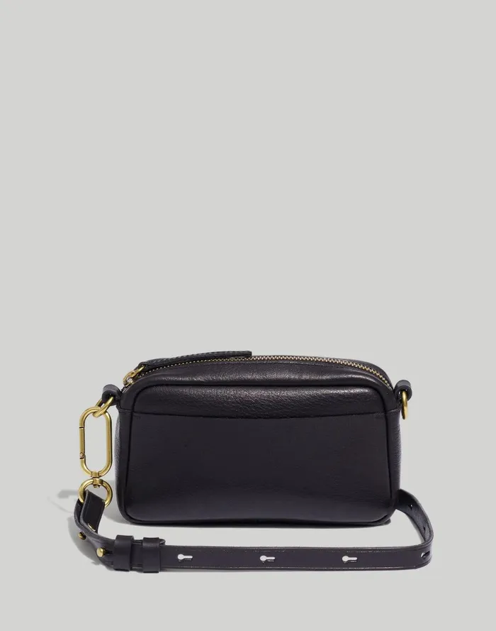 Women Bags Madewell The Leather Carabiner Mini Crossbody Bag