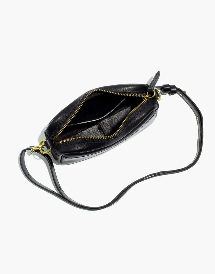 Women Bags Madewell The Leather Carabiner Mini Crossbody Bag