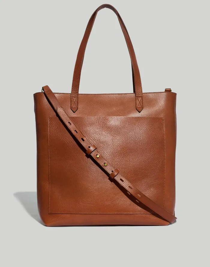 Women Bags Madewell The ZipTop Medium Transport Tote