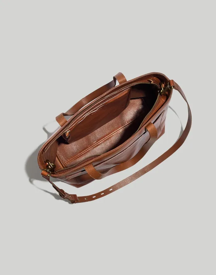 Women Bags Madewell The ZipTop Medium Transport Tote