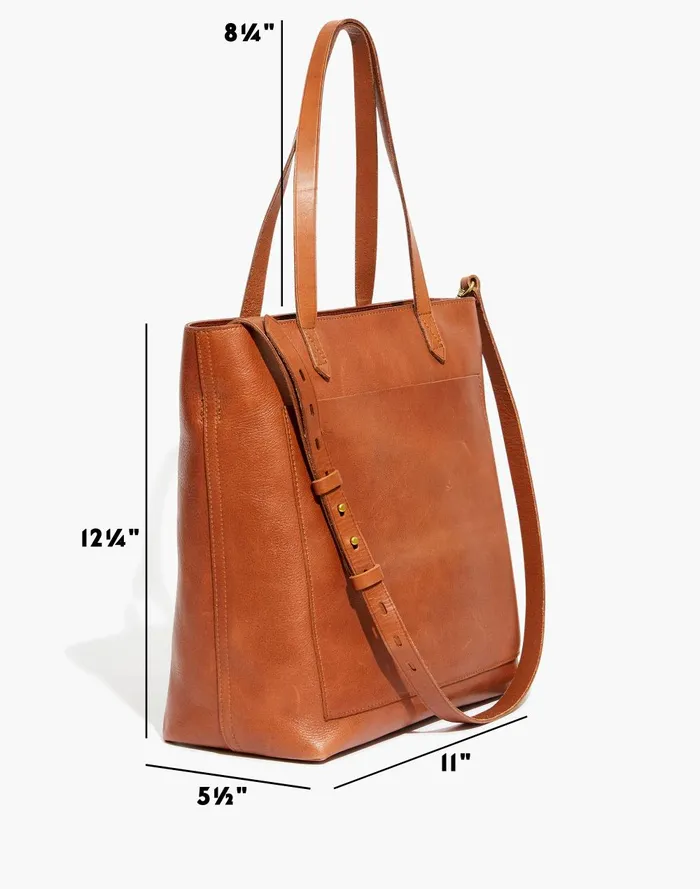 Women Bags Madewell The ZipTop Medium Transport Tote