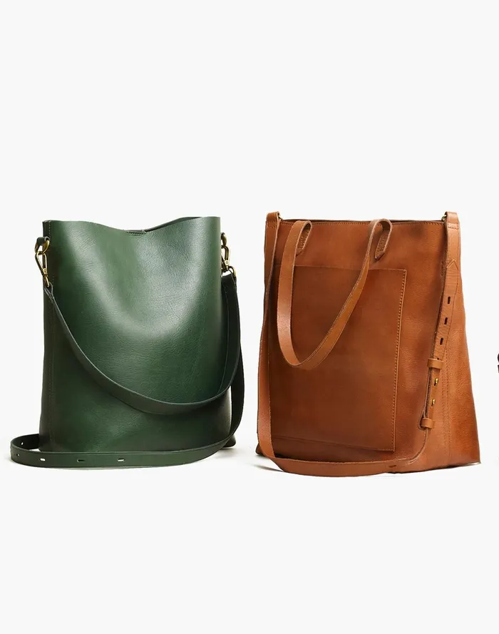 Women Bags Madewell The ZipTop Medium Transport Tote